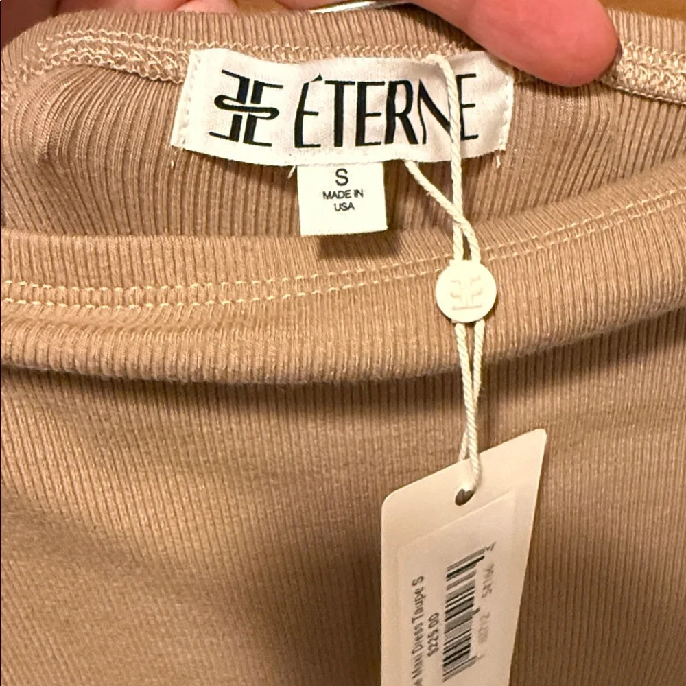 Eterne Taupe Maxi Dress NWT - Picture 5 of 6